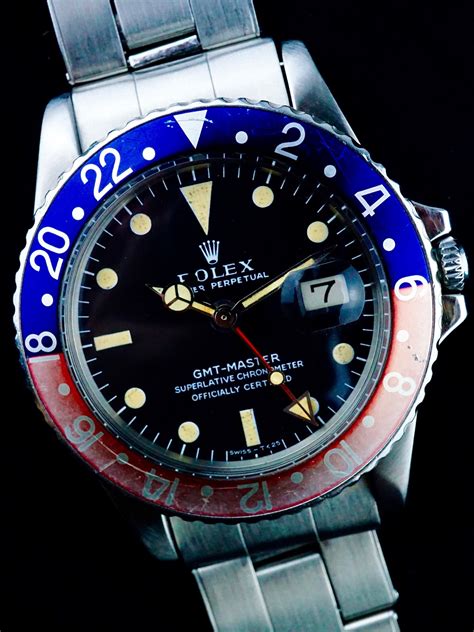 prix rolex vintage 1968|1968 Rolex gmt master value.